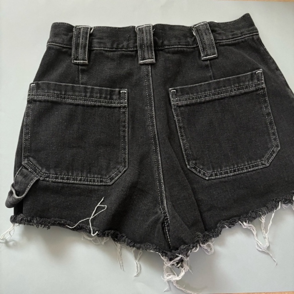 PacSun Charcoal utility Denim Shorts